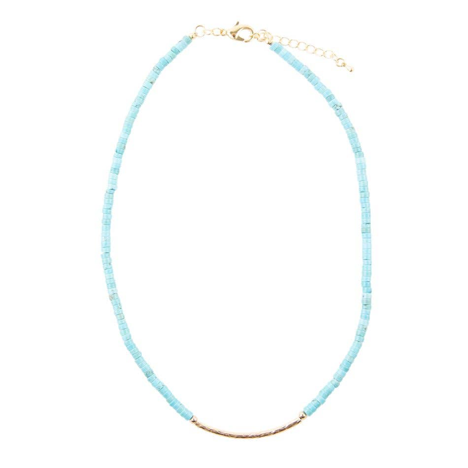 'Barse' Little Bit Turquoise Necklace