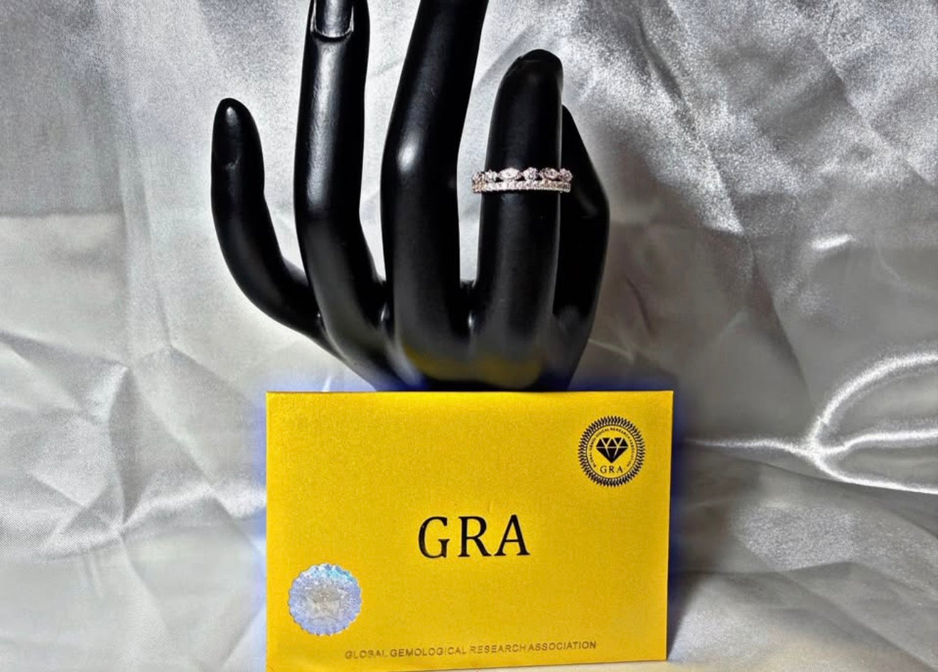 0.34CT Moissanite 925 Ring