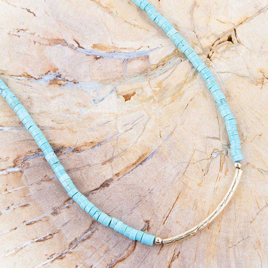 'Barse' Little Bit Turquoise Necklace
